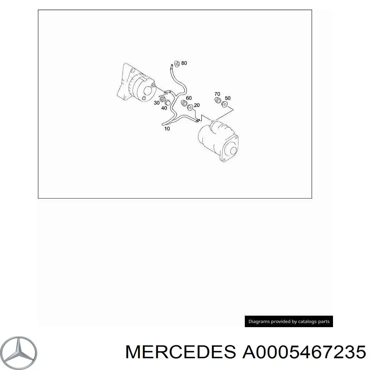  Mercedes A0005467235 цена, от 1.27 USD