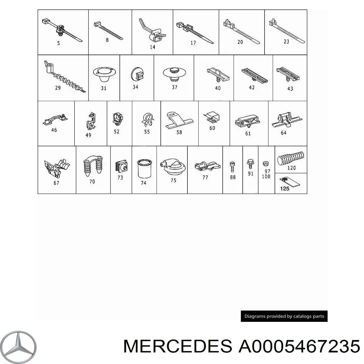 Купить A0005467235 Mercedes 