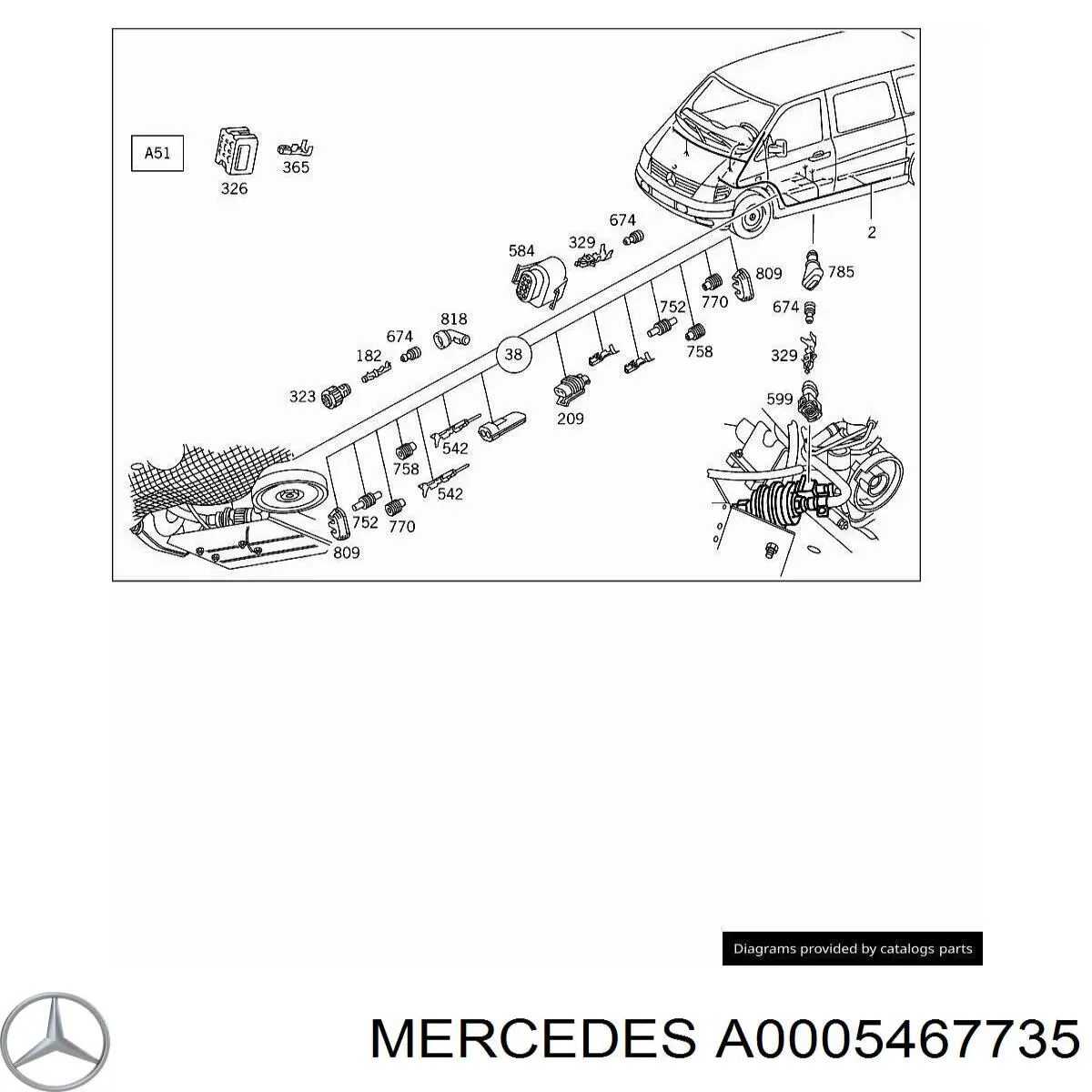  A0005467735 Mercedes