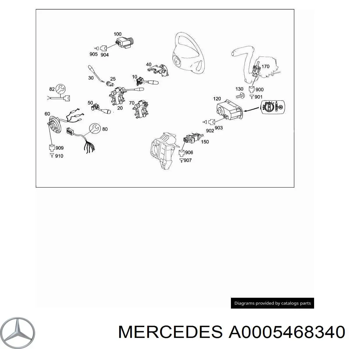  A0005468340 Mercedes