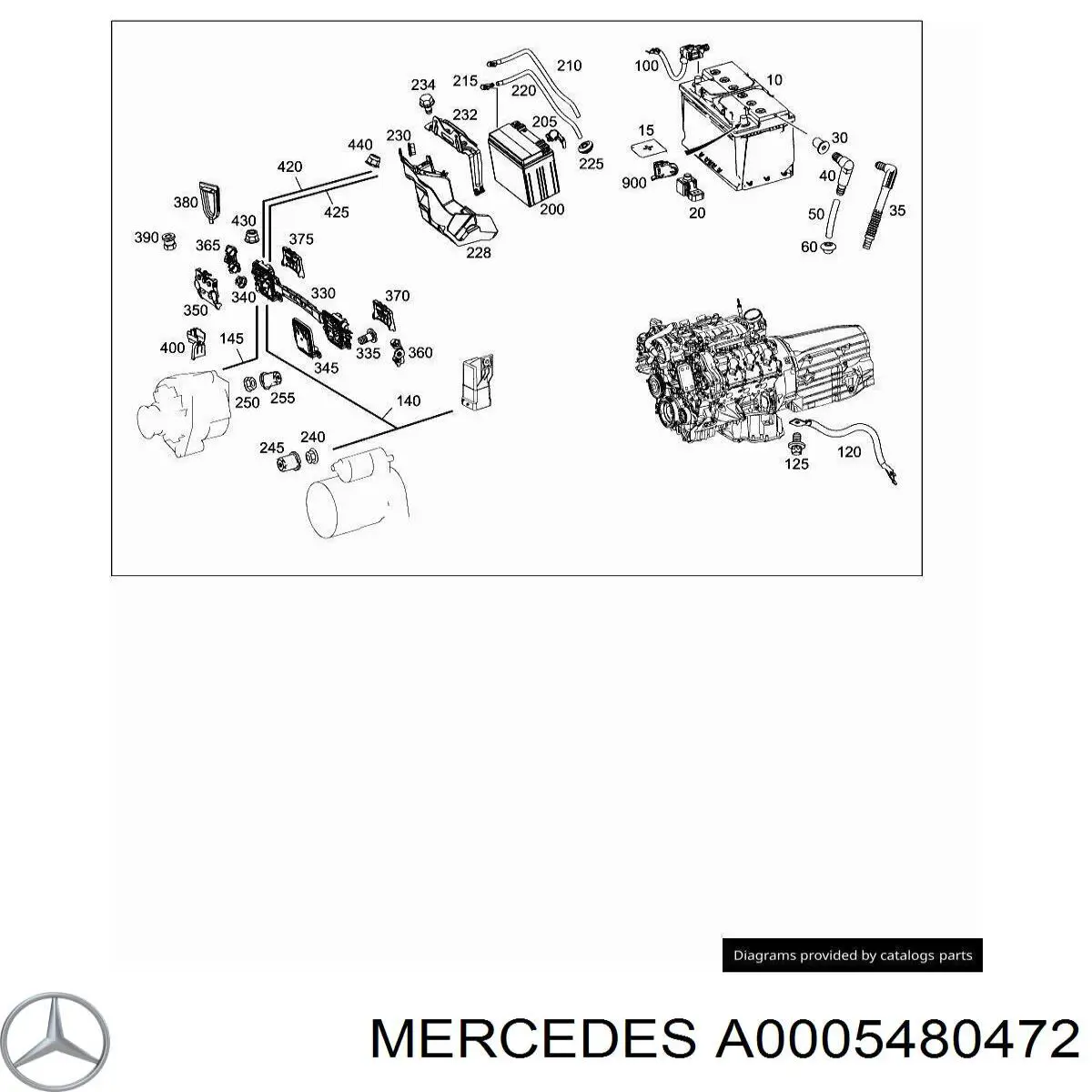  Mercedes A0005480472 цена, от 3.40 USD
