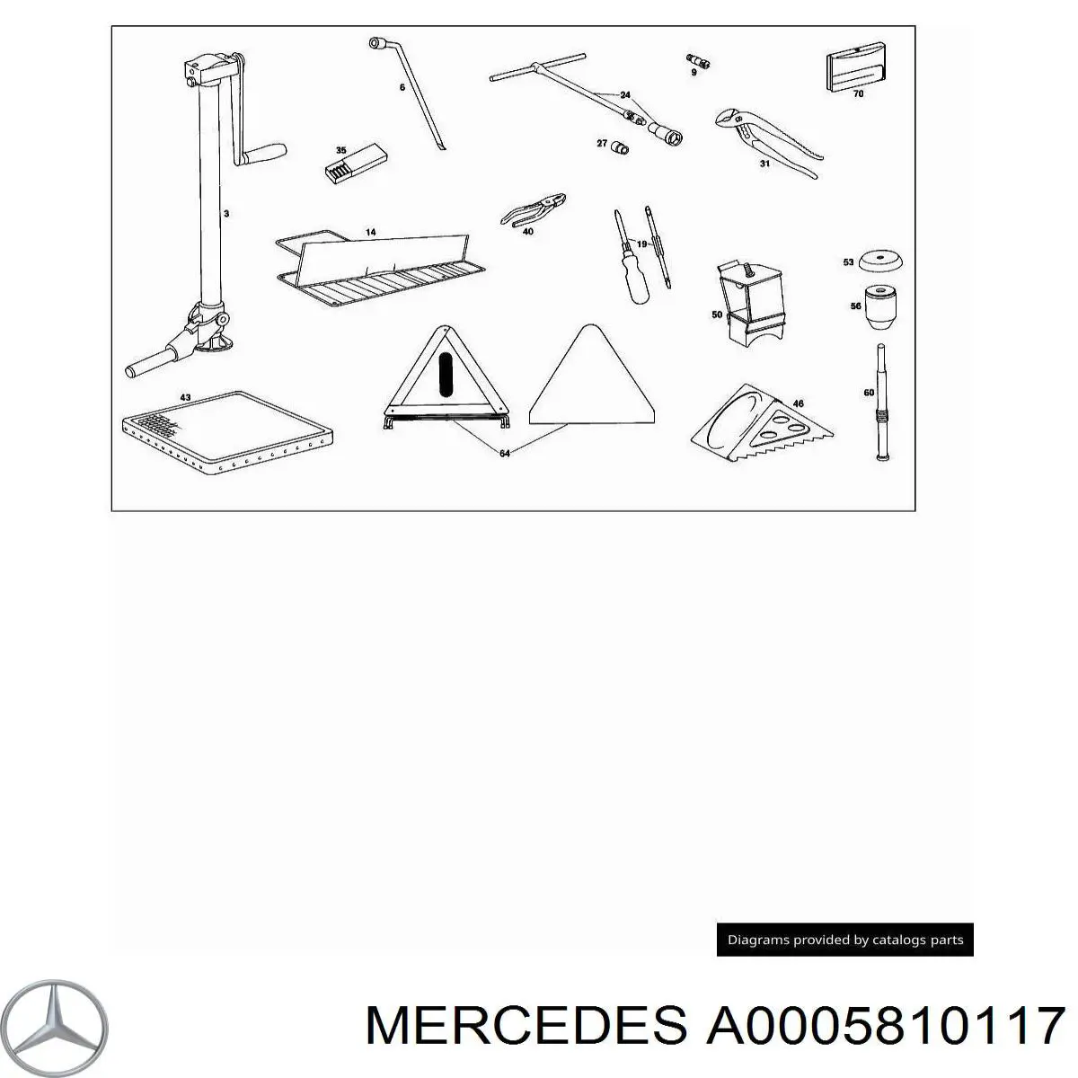 A0005810117 Mercedes 