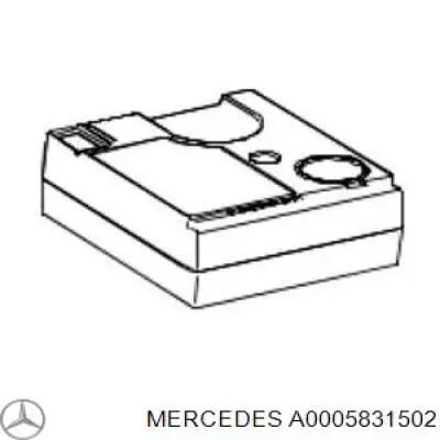 Приспособление для накачивания шин Mercedes A0005831502 цена, от 73.42 USD