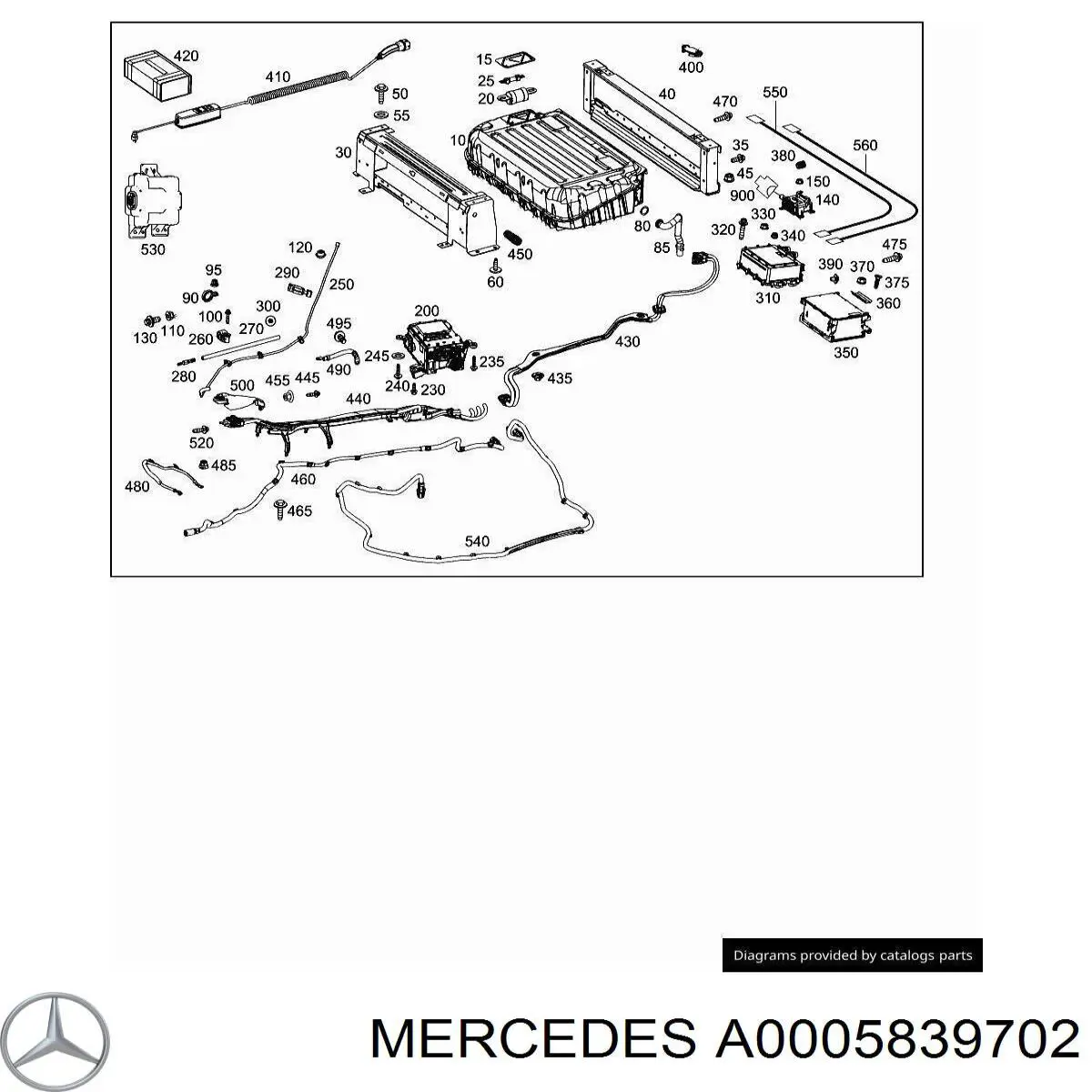 A0005839702 Mercedes 