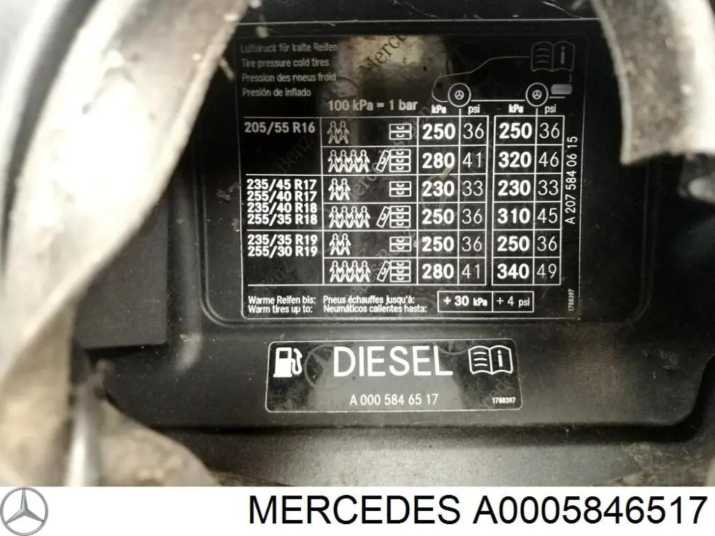  A0005846517 Mercedes