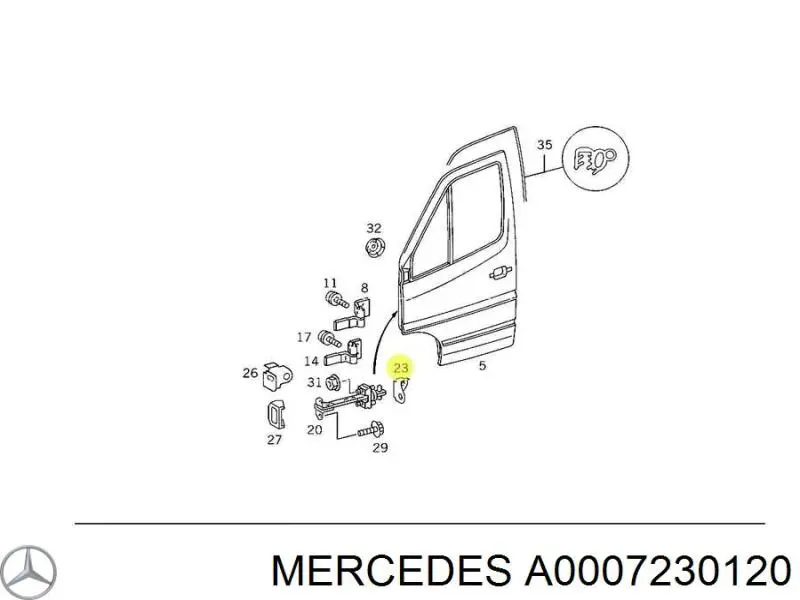  0007230120 Mercedes