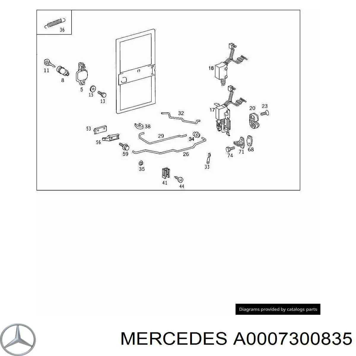  A0007300835 Mercedes