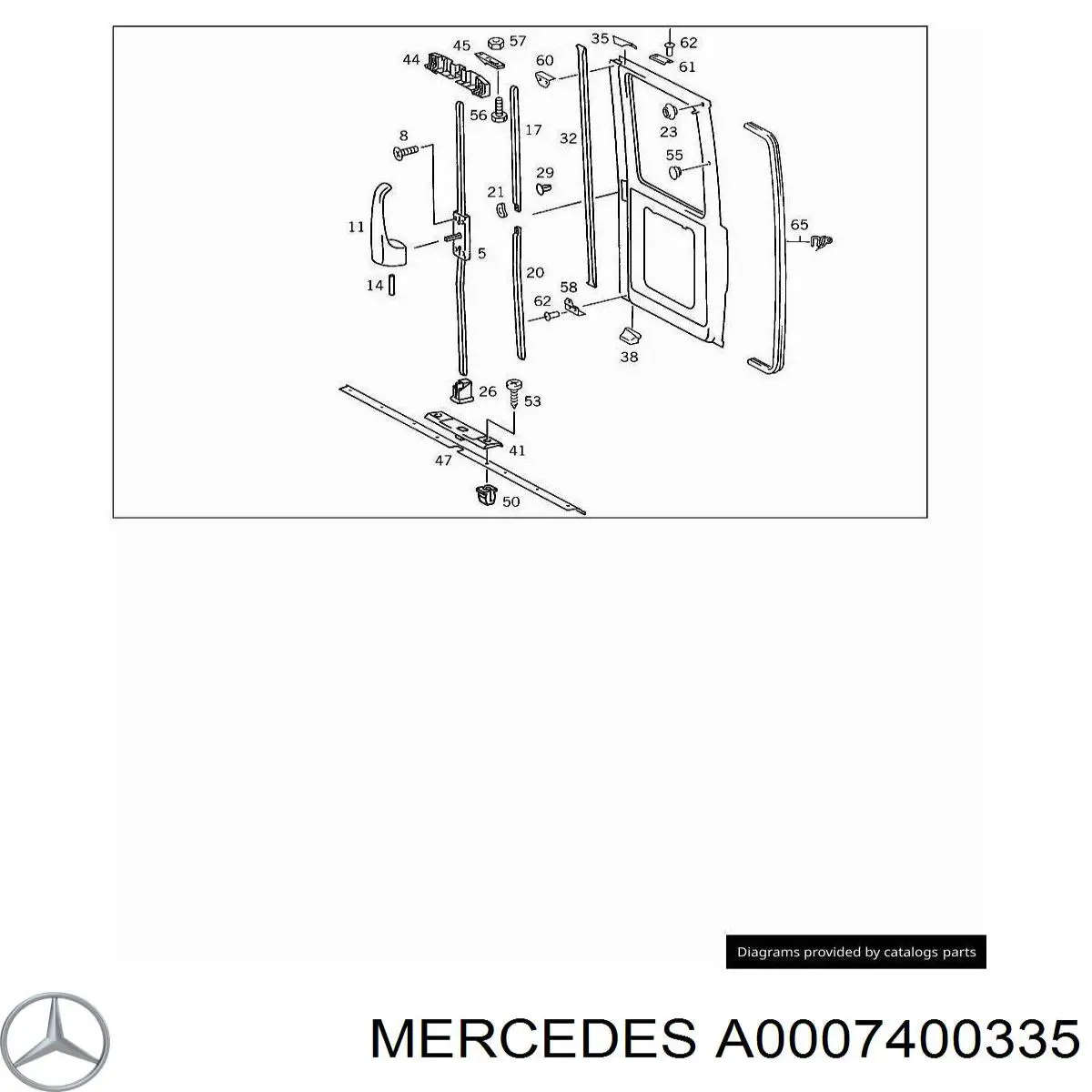 A0007400335 Mercedes 