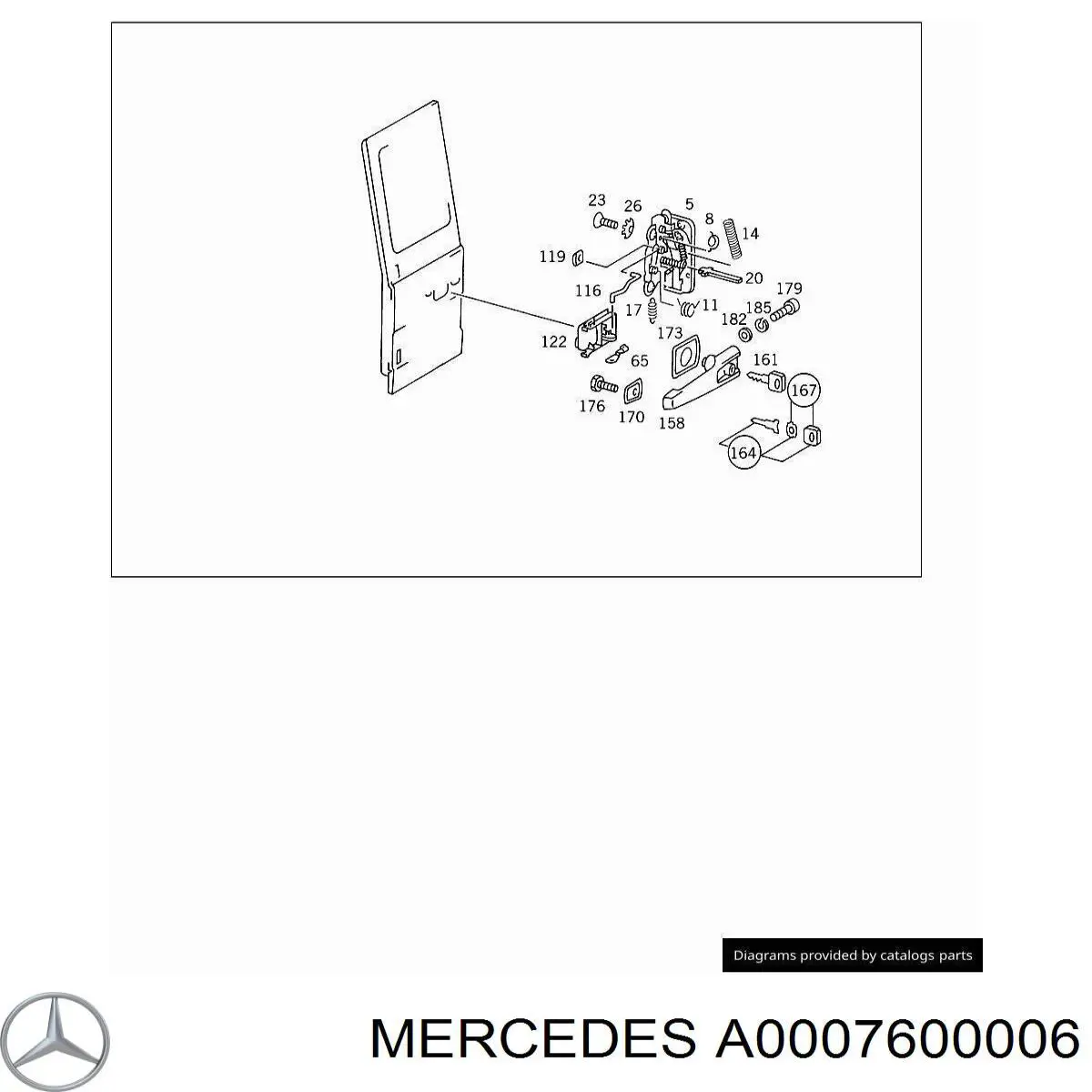  A0007600006 Mercedes