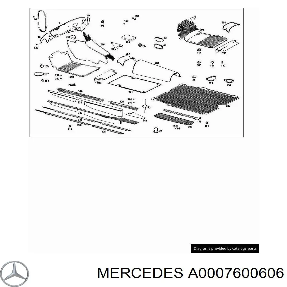  A0007600606 Mercedes