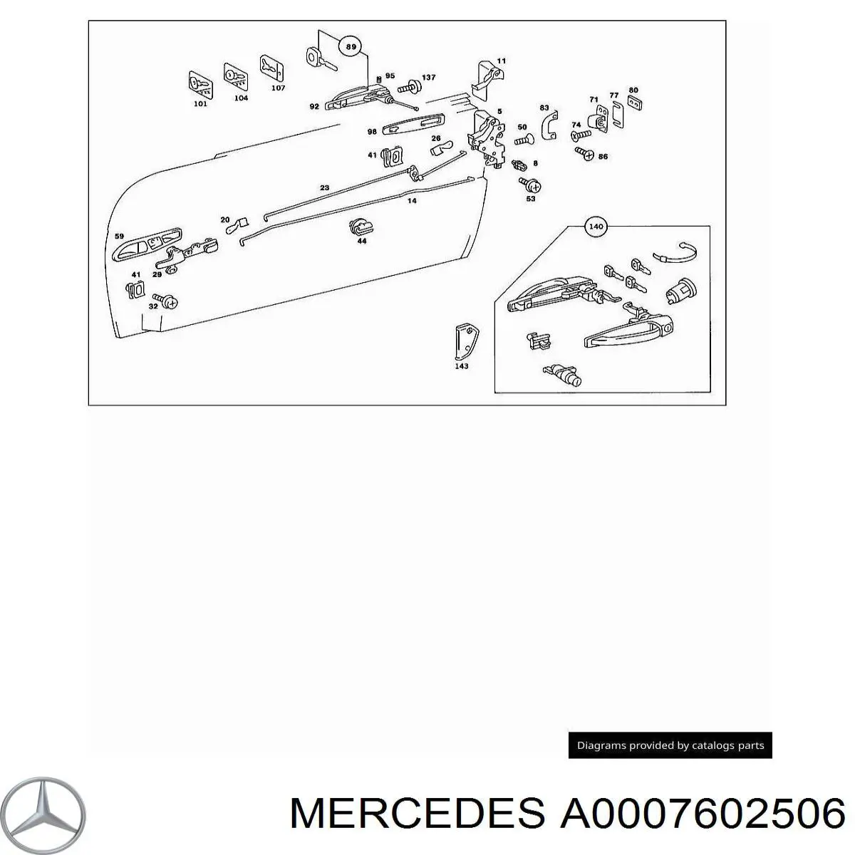  A0007602506 Mercedes