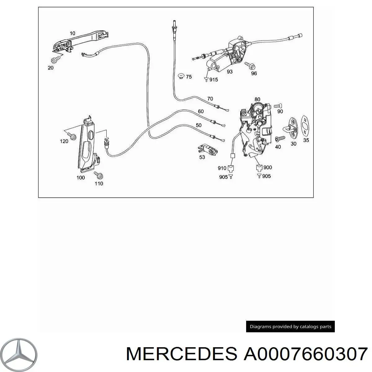 A0007660307 Mercedes 