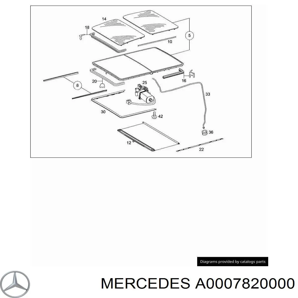 A0007820000 Mercedes 