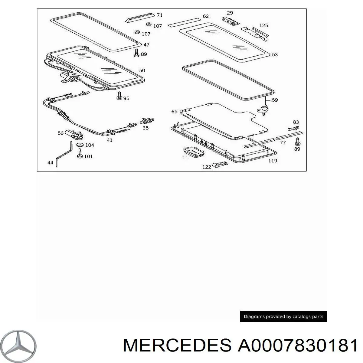A000783018164 Mercedes 