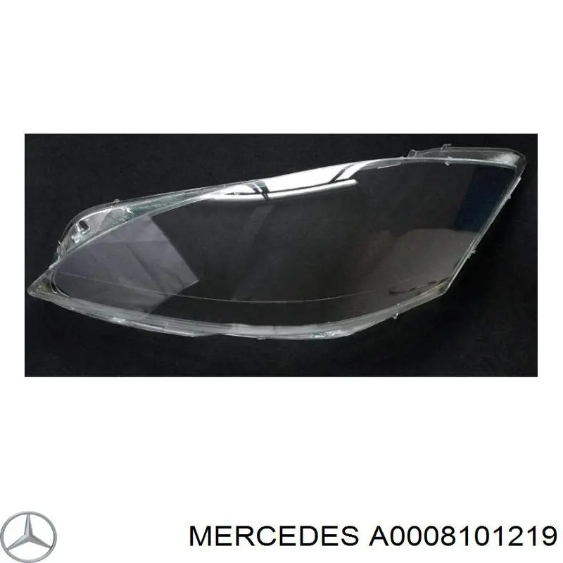 Купить 0008101219 Mercedes Стекло правого зеркала заднего вида