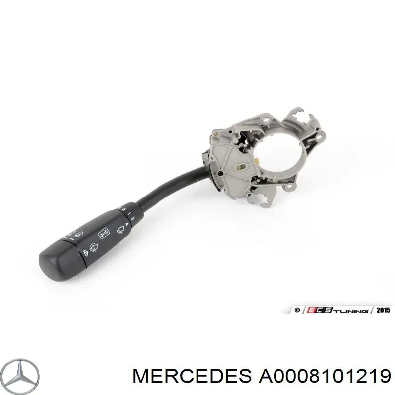 0008101219 Mercedes Зеркальный элемент правого зеркала заднего вида