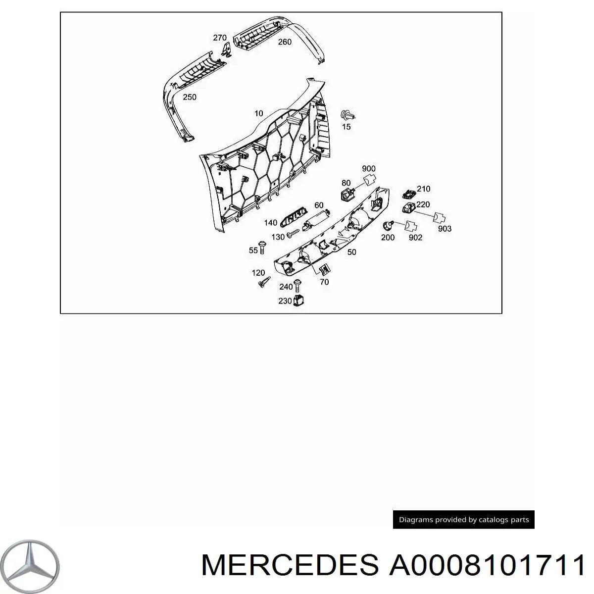  A0008101711 Mercedes