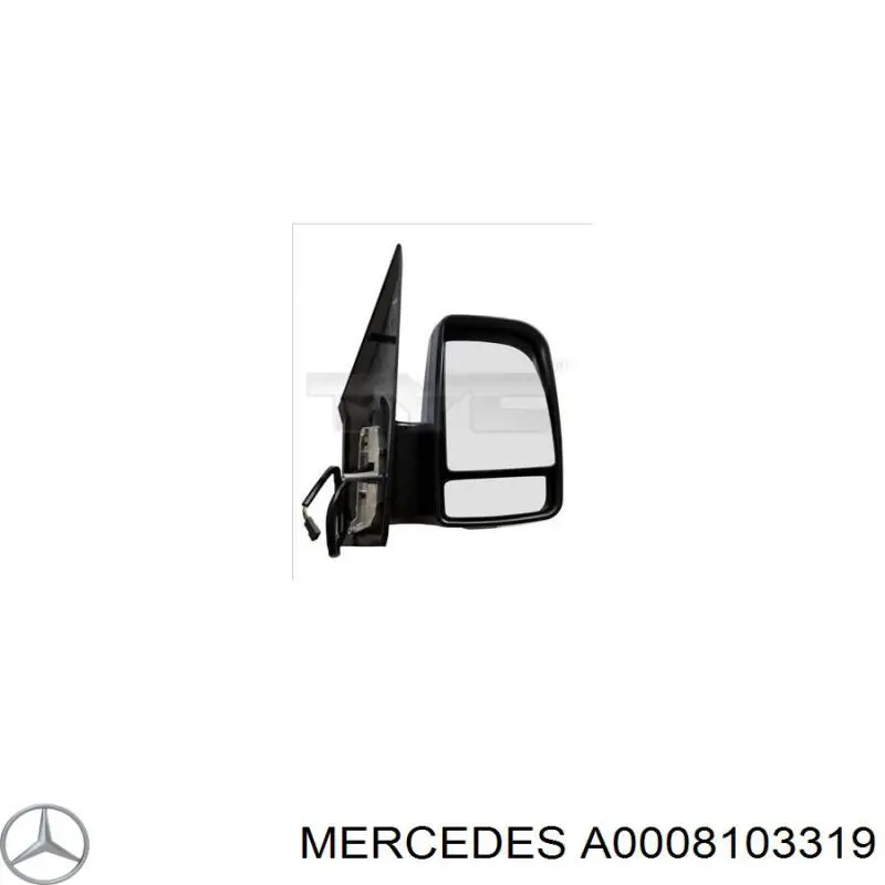 Наружное зеркало правое Polcar 5065528E цена, от 76.87 USD
