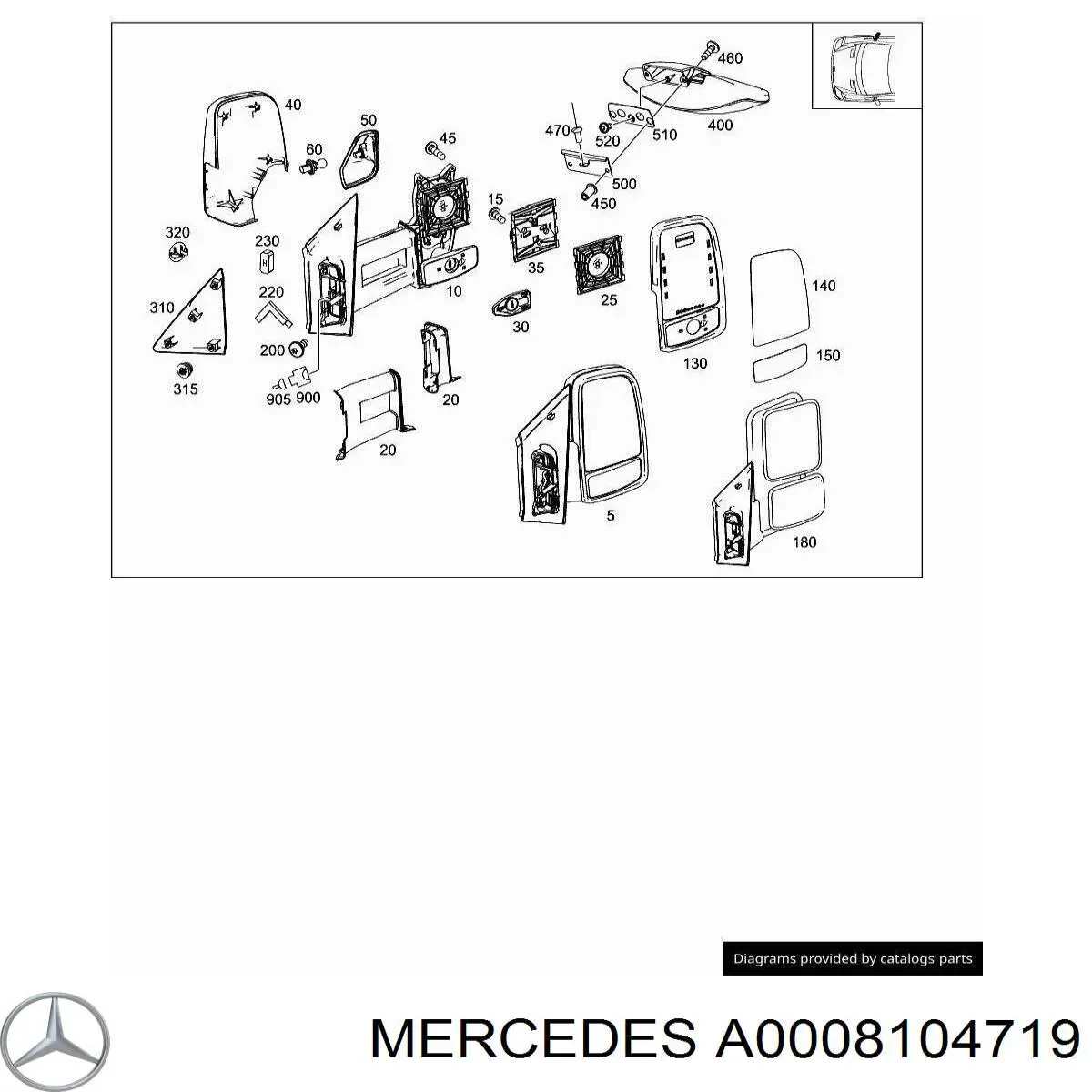 A0008104719 Mercedes 