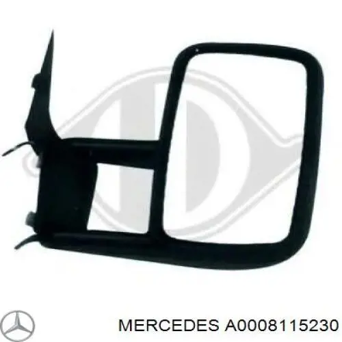 A0008115230 Mercedes зеркало заднего вида правое