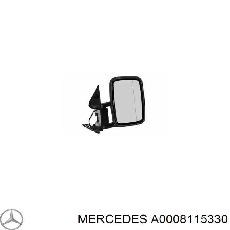 A0008115330 Mercedes зеркало заднего вида правое