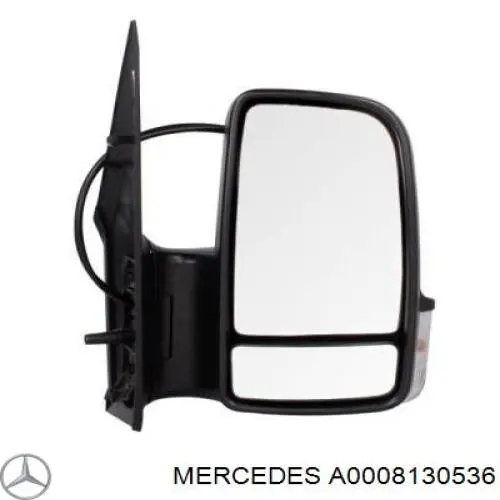 Внутрішня накладка кріплення дзеркала правого A0008130536 Mercedes