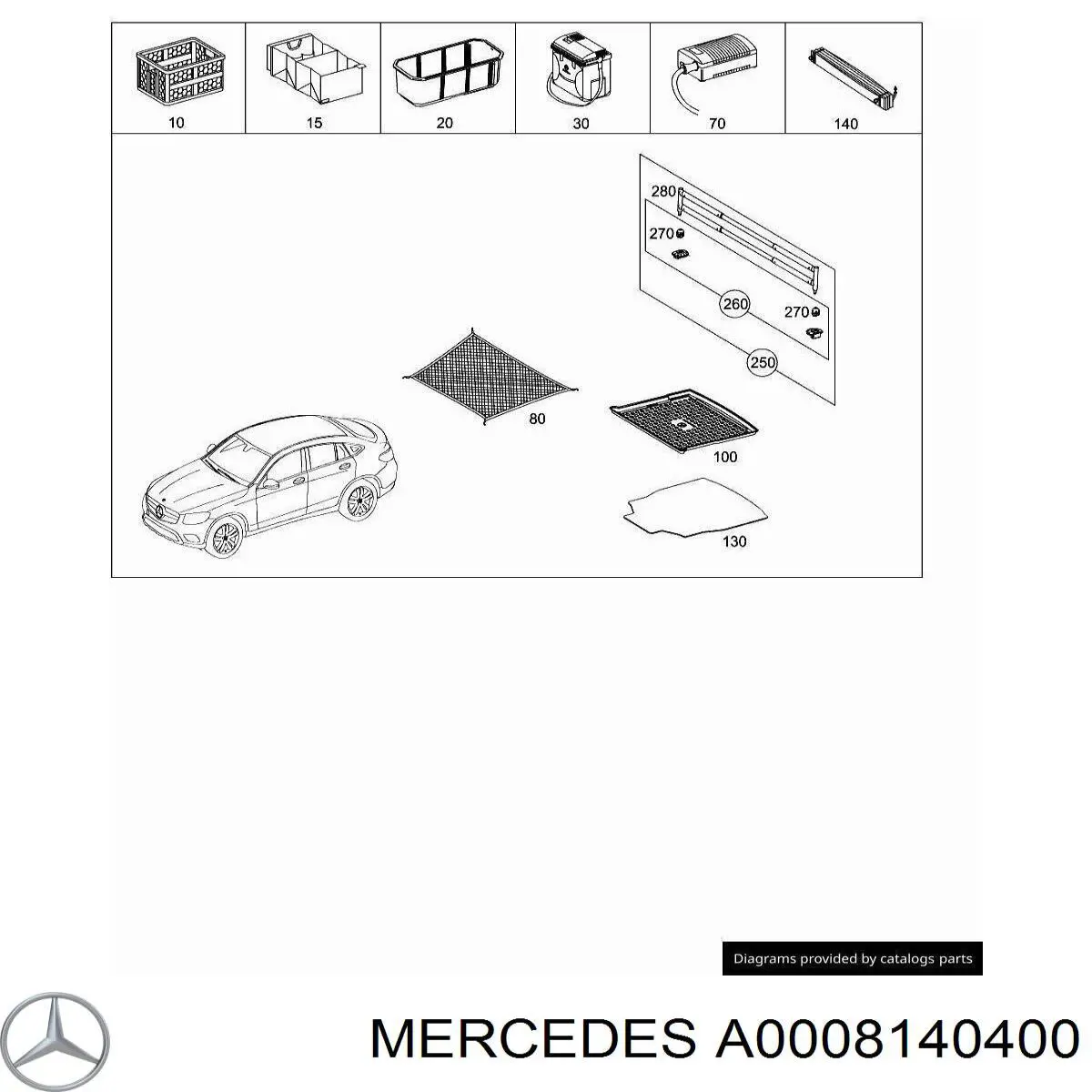 0008140400 Mercedes 