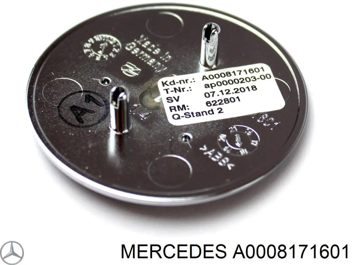 Эмблема капота Mercedes A0008171601 цена, от 26.61 USD