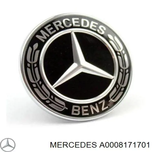 Эмблема капота Mercedes A0008171701 цена, от 437.5 UAH