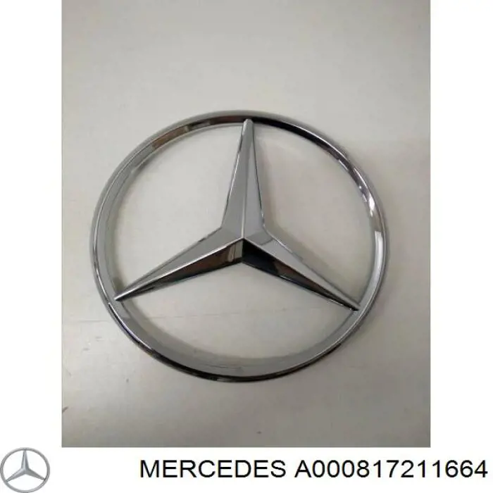 Емблема решітки радіатора A000817211664 Mercedes