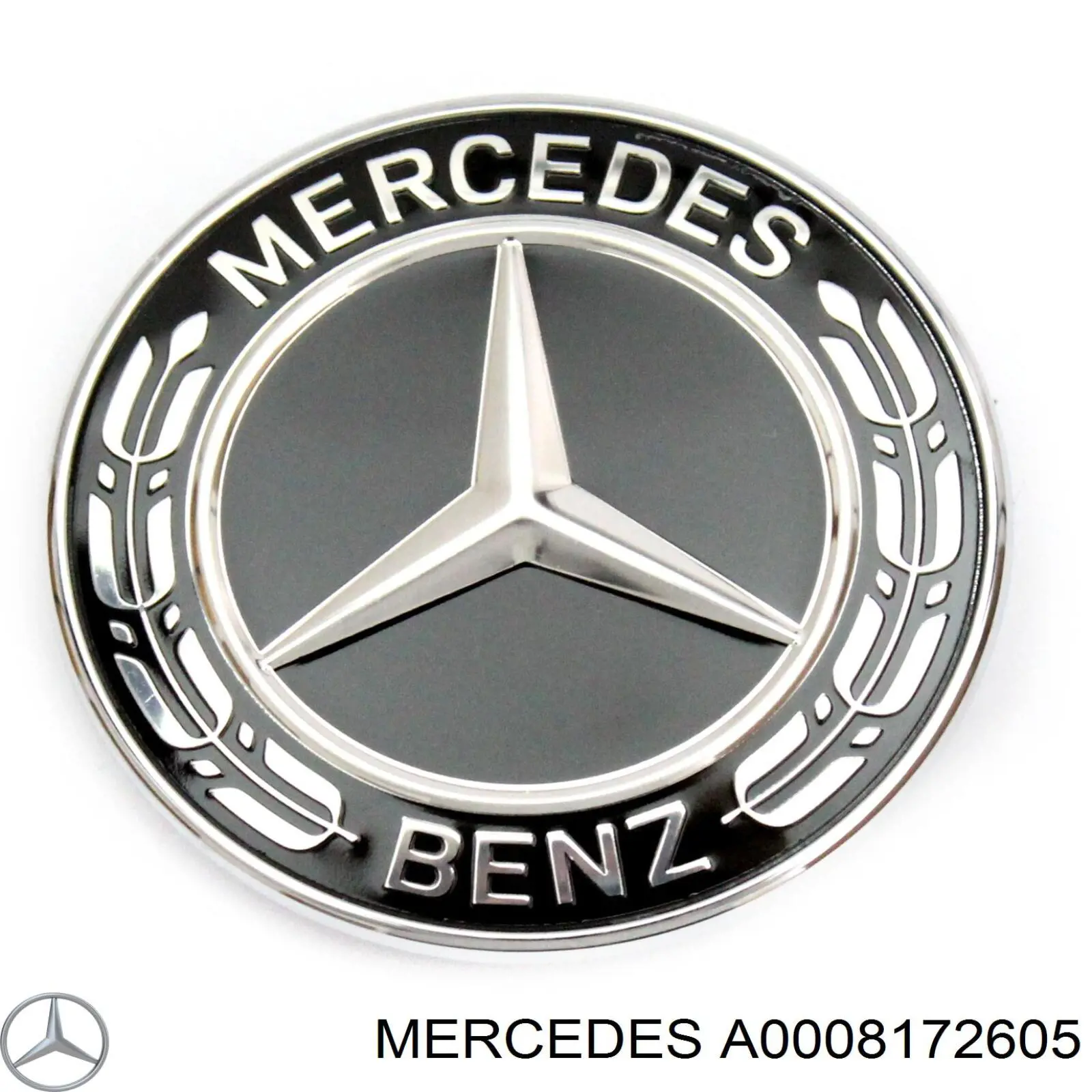 Эмблема капота Mercedes A0008172605