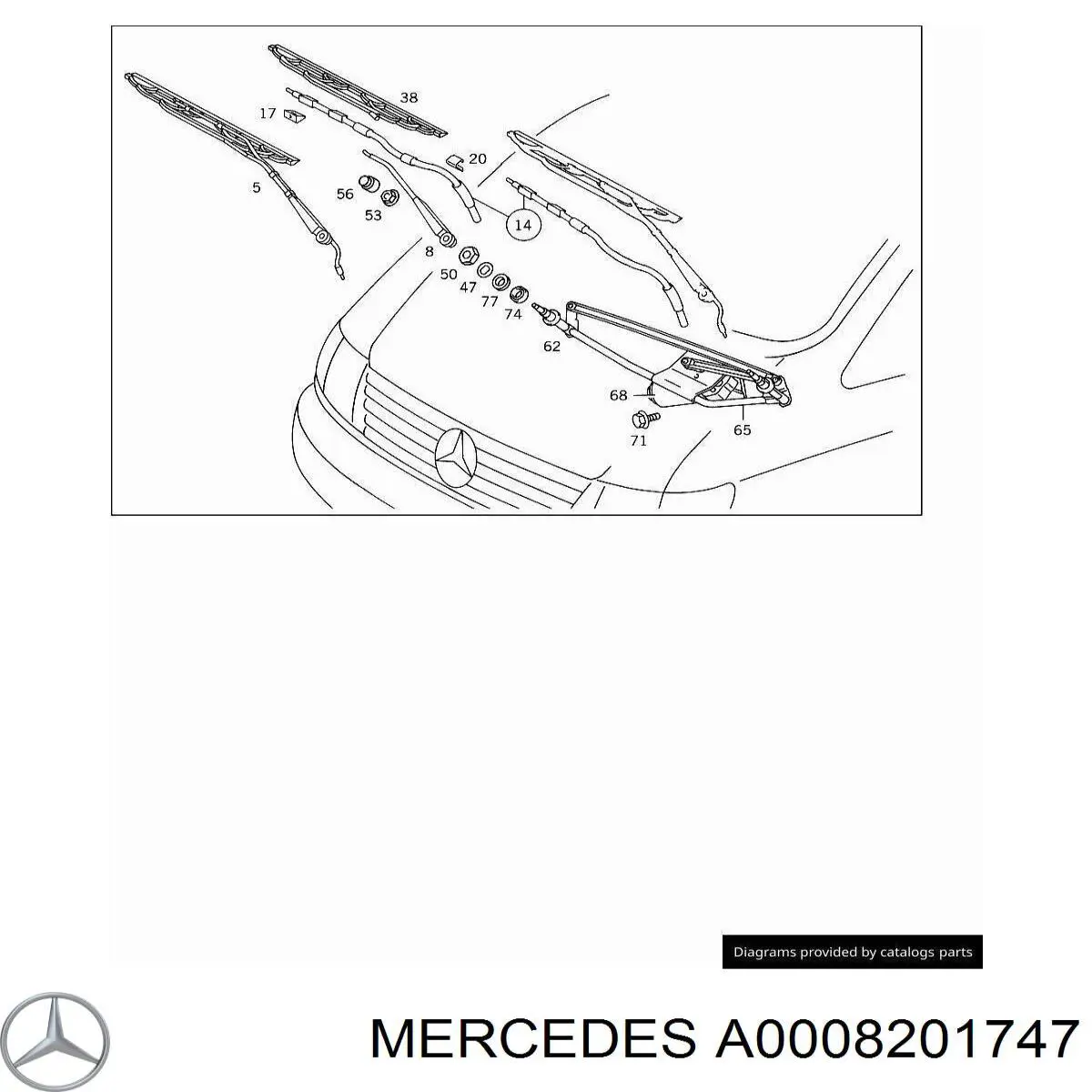  A0008201747 Mercedes