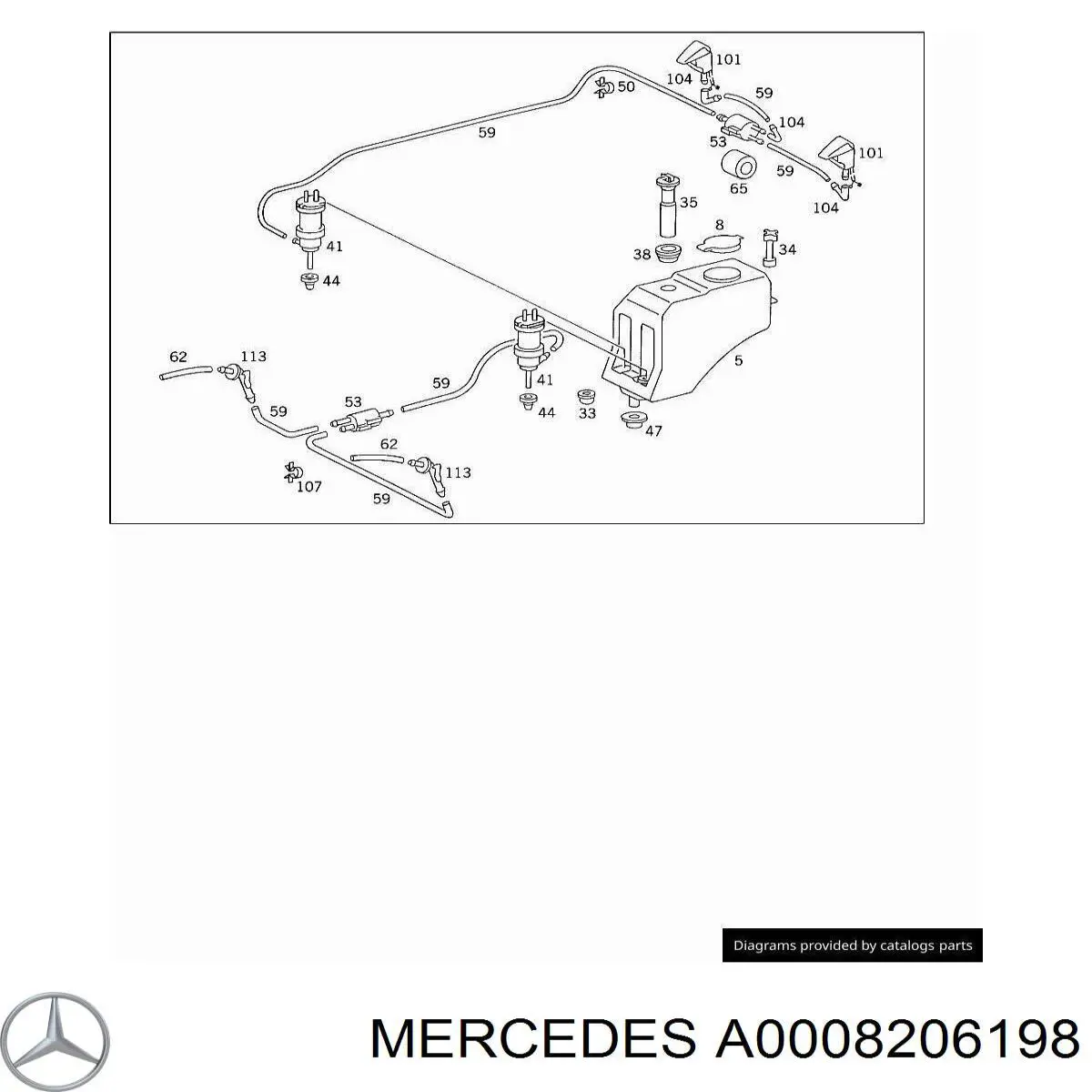  A0008206198 Mercedes