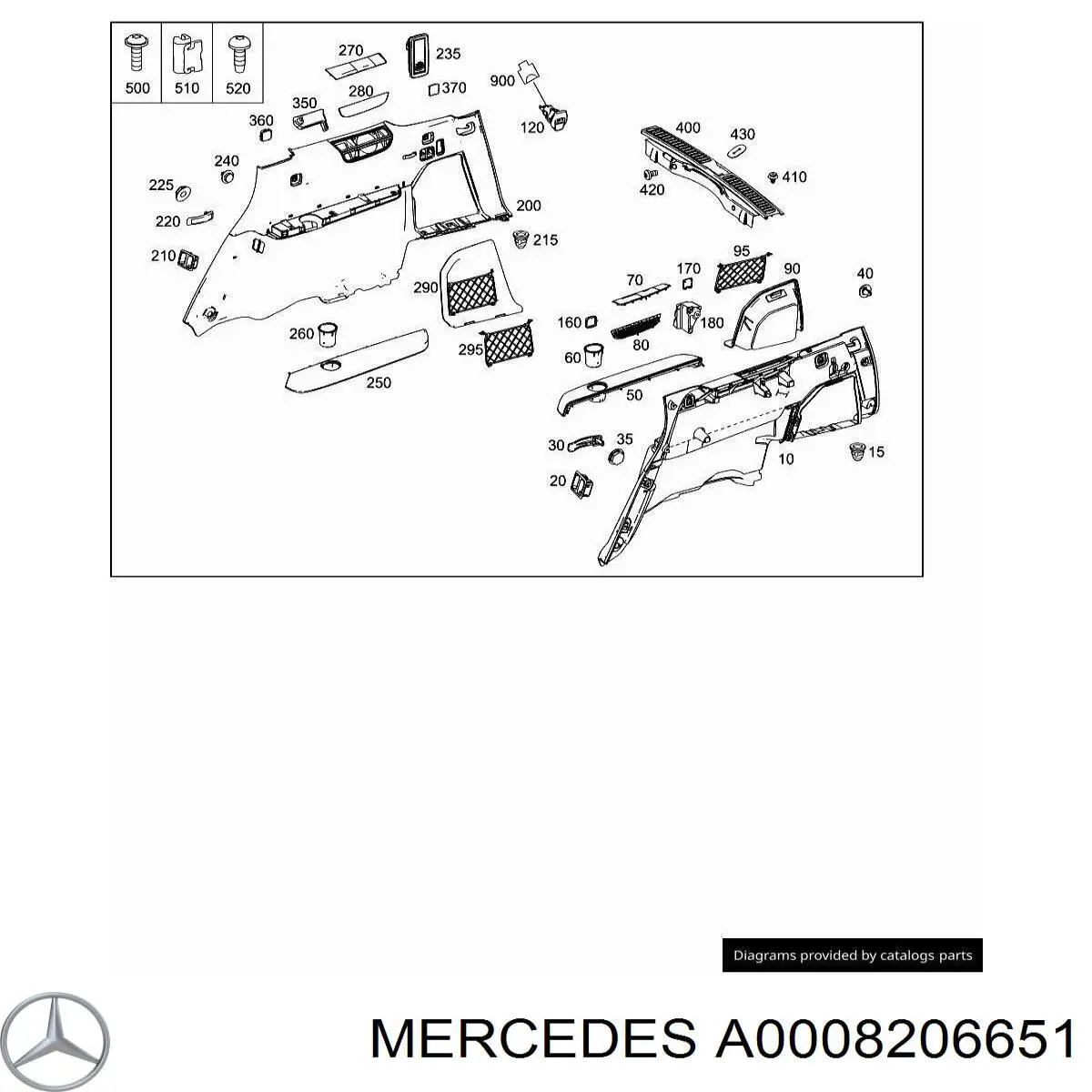  A0008206651 Mercedes