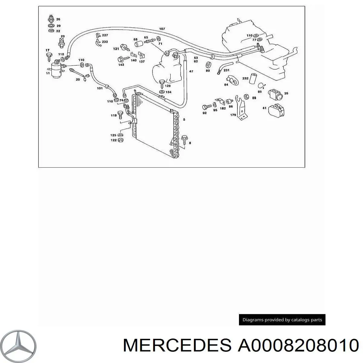 Датчик абсолютного давления кондиционера Mercedes 0008208010 цена, от 113.86 USD