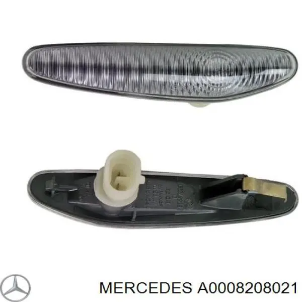 A0008208021 Mercedes Повторитель поворота на крыле правый