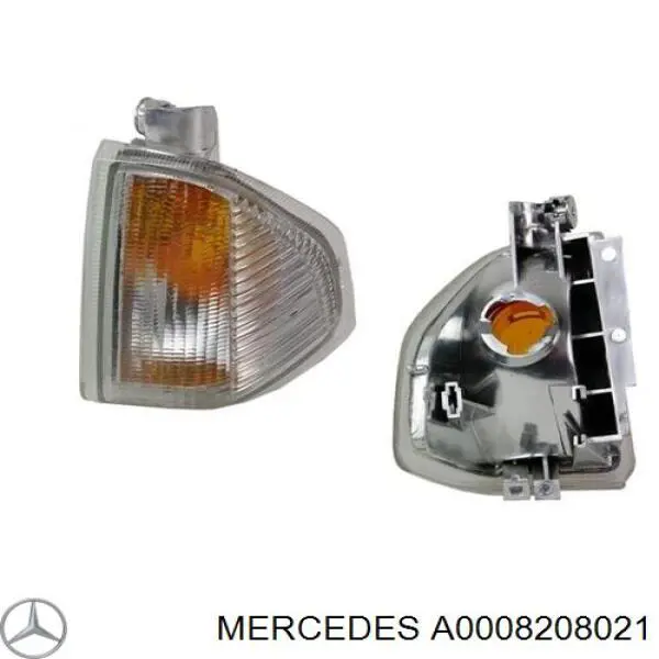Повторитель поворота на крыле правый Mercedes A0008208021 цена, от 11.04 USD