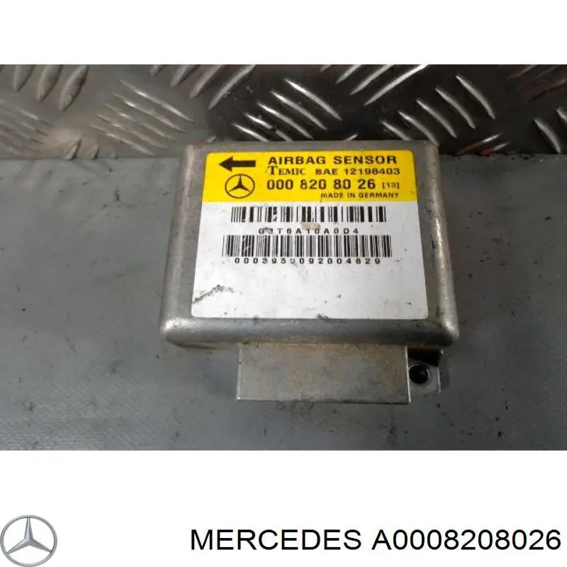 Датчик AIRBAG передний A0008208026 Mercedes