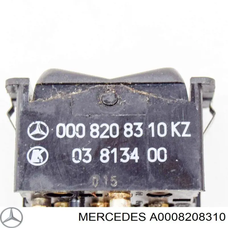A0008208310 Mercedes кнопка включения мотора стеклоподъемника центральной консоли