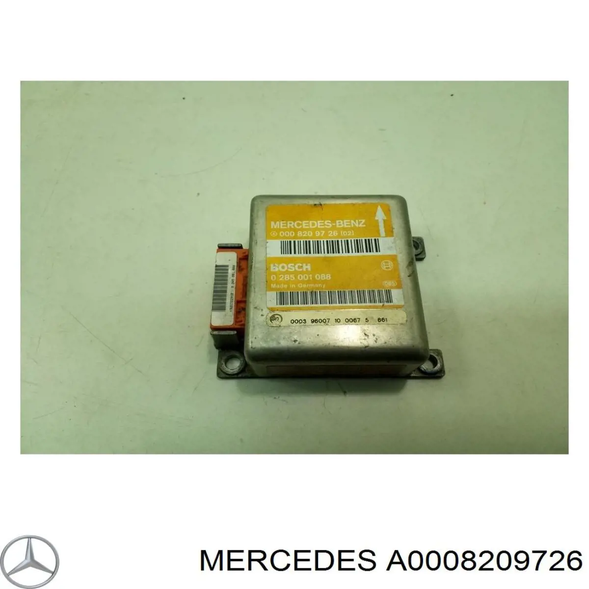 A0008209726 Mercedes sensor airbag dianteiro