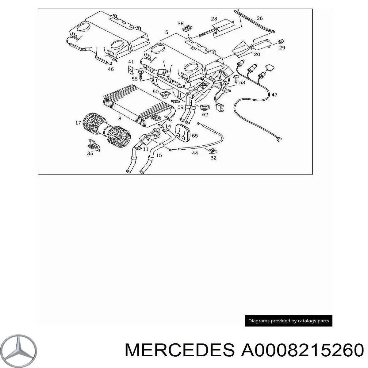  0008215260 Mercedes