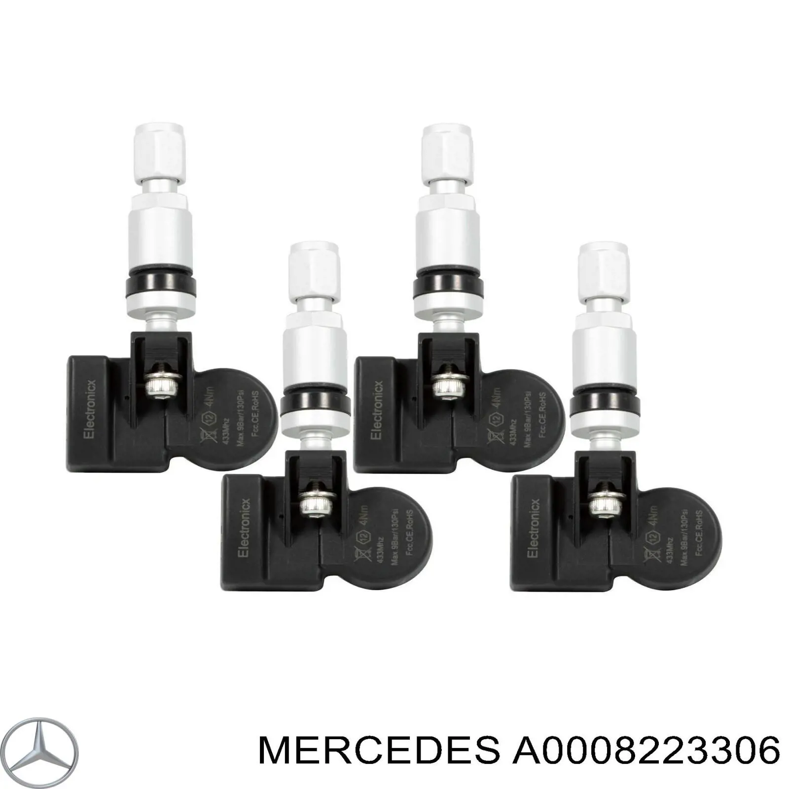 Sensor De Presion De Neumaticos A0008223306 Mercedes