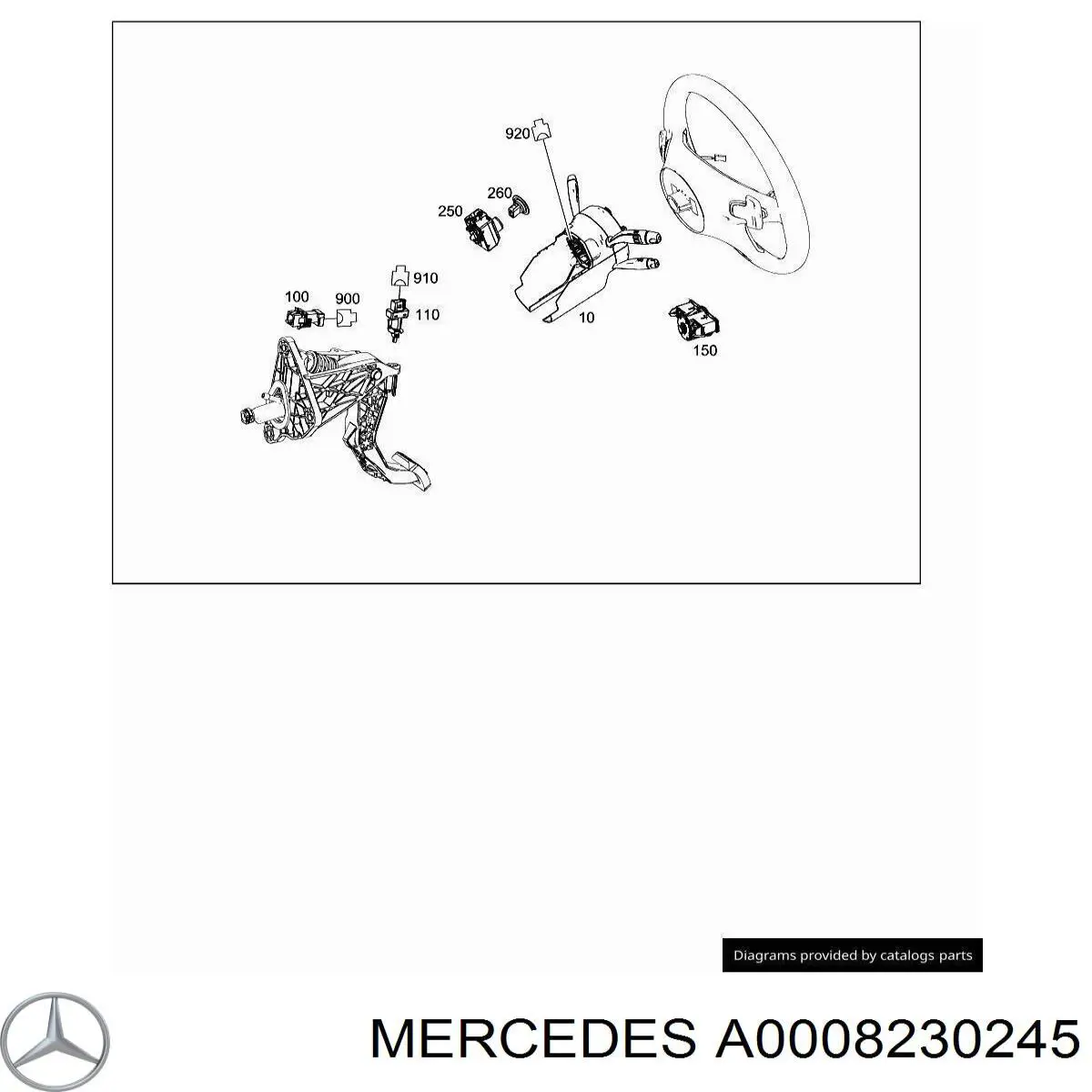 0008230245 Mercedes 