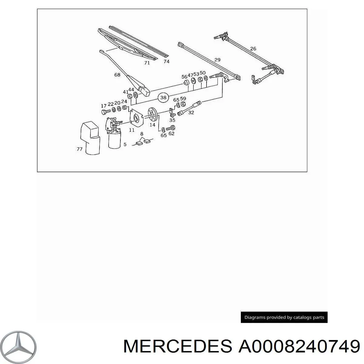  0008240749 Mercedes