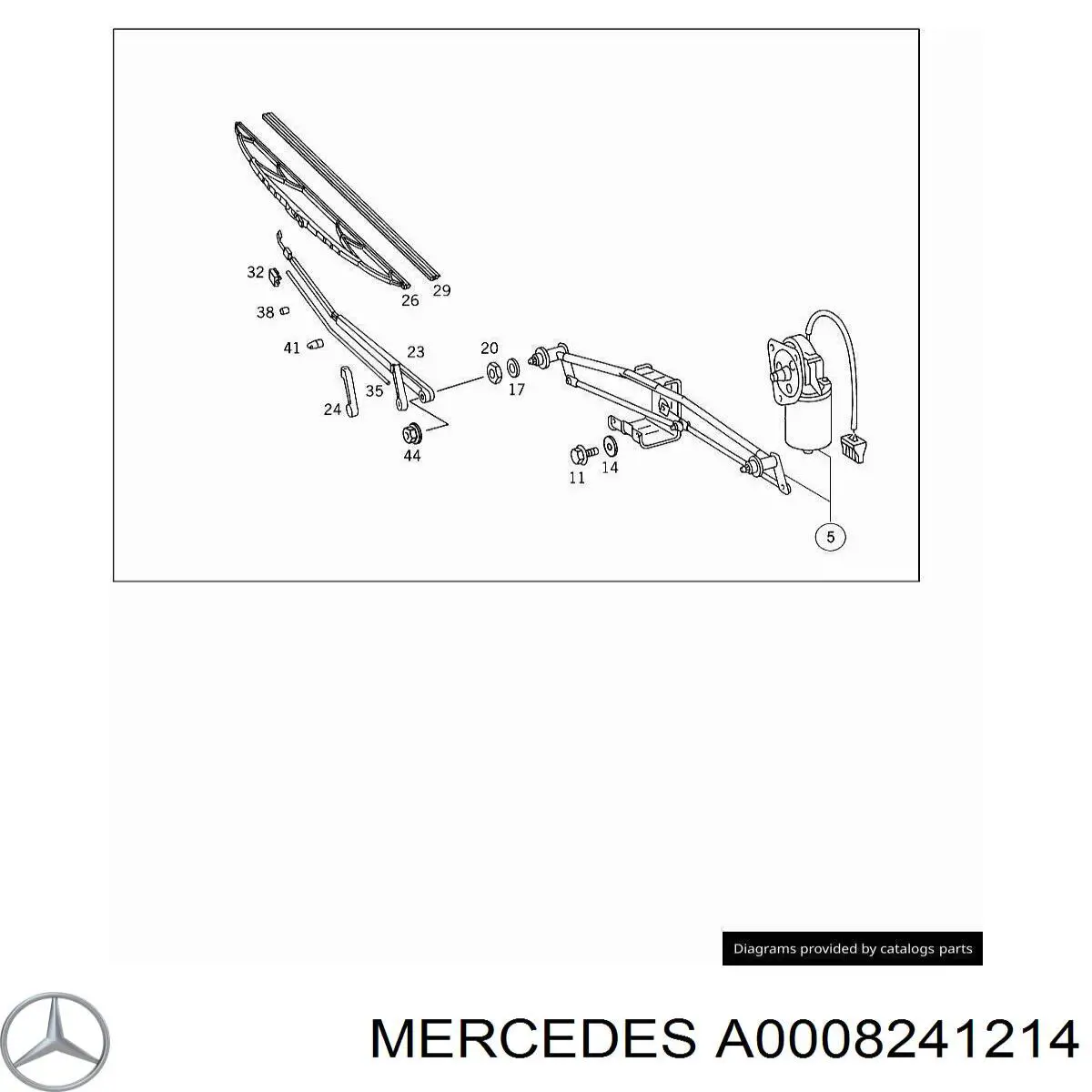 A0008241214 Mercedes 