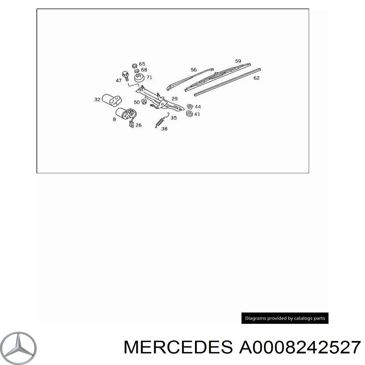 A0008242527 Mercedes 