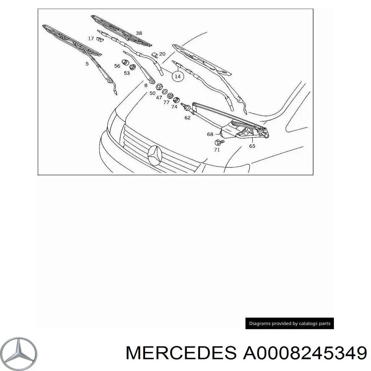  A0008245349 Mercedes