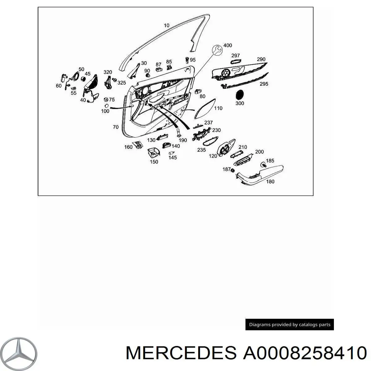  A0008258410 Mercedes