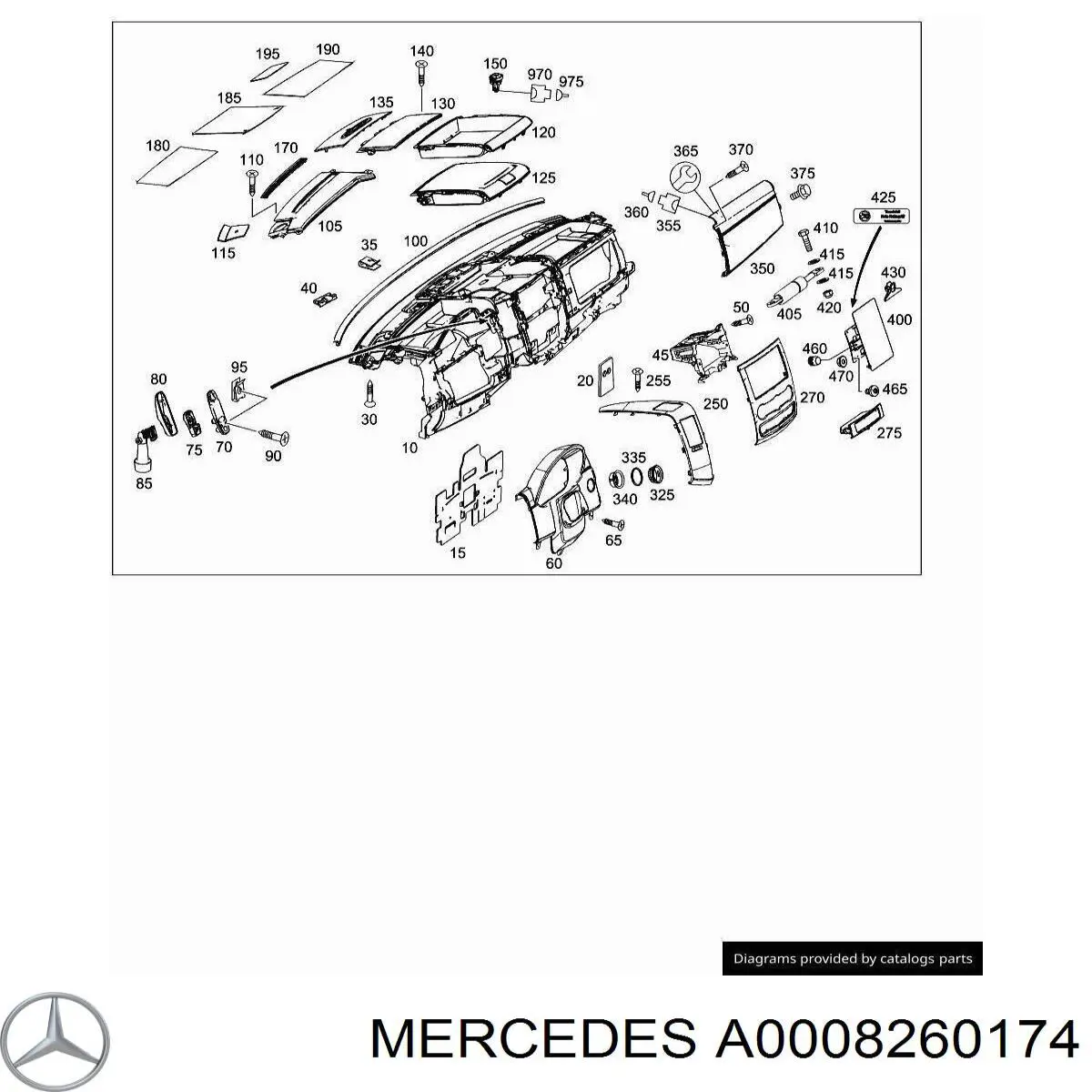  0008260174 Mercedes