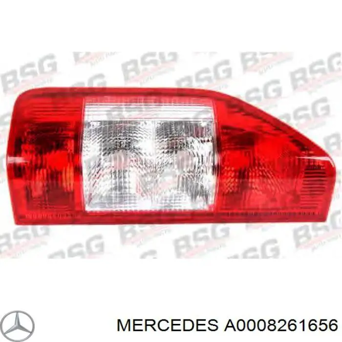 Купить A0008261656 Mercedes Задняя правая фара